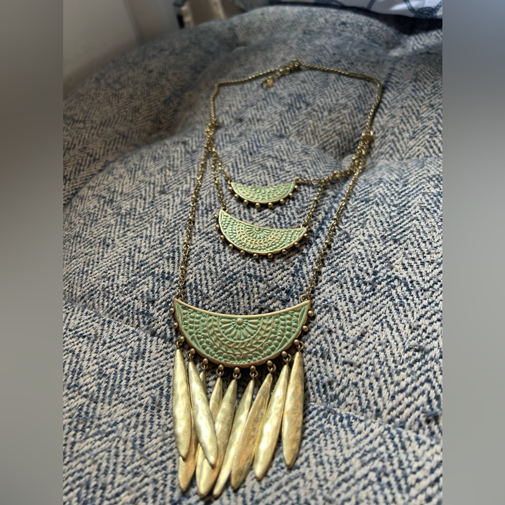 Lucky brand tiered necklace